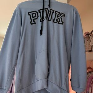 Blue “Pink” Victoria’s Secret sweatshirt women’s